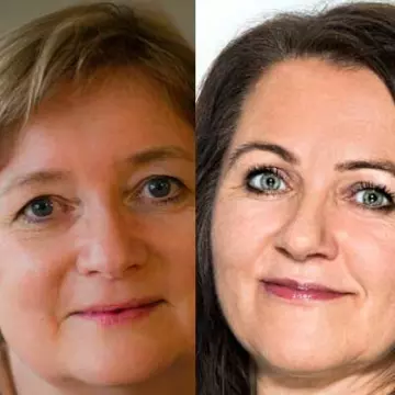 Reidun Kjelling Nybø og Hanna Relling Berg 