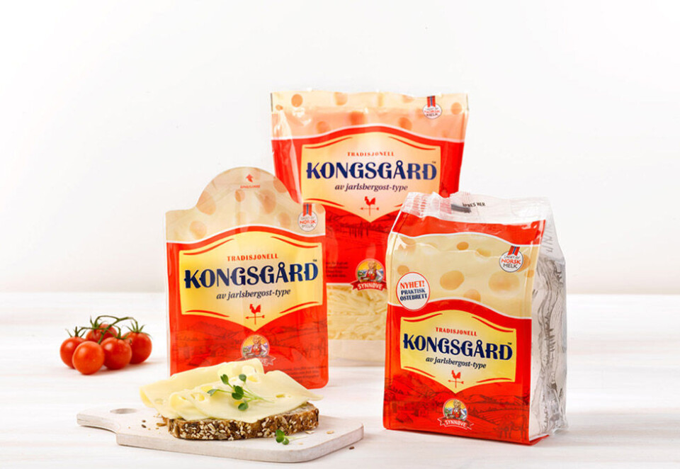 Blir sladdet: Når denne osten havner i salgsdiskene, har der fått en «Sensurert»-merke på seg. Foto: Tore Meek/NTB Scanpix.