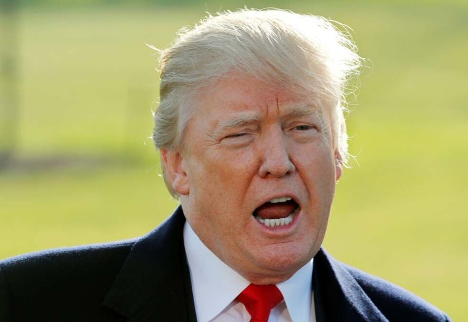 Mest omtalt: Hele 70.000 saker i norske medier i fjor handlet om den amerikanske presidenten Donald Trump. Foto: REUTERS/NTB Sacanpix