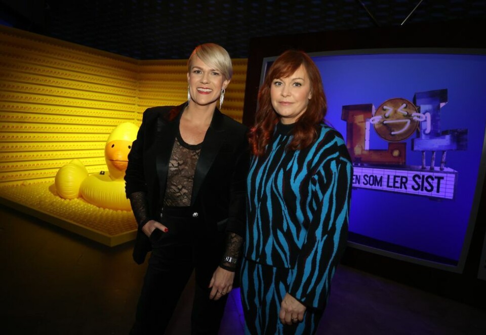 Går inn i humorkampen: Med Sigrid Bonde Tusvik på laget er Prime Video klare for å ta opp humorkampen med TV 2 og Warner Bros. Discovery. «LOL: Den som ler sist» ble laget på tre dager, men er ikke et lavbudsjettsprogram. - Det ble veldig dyrt, sier Prime Video-topp Karin Lindström. Foto: Eivor Eriksen