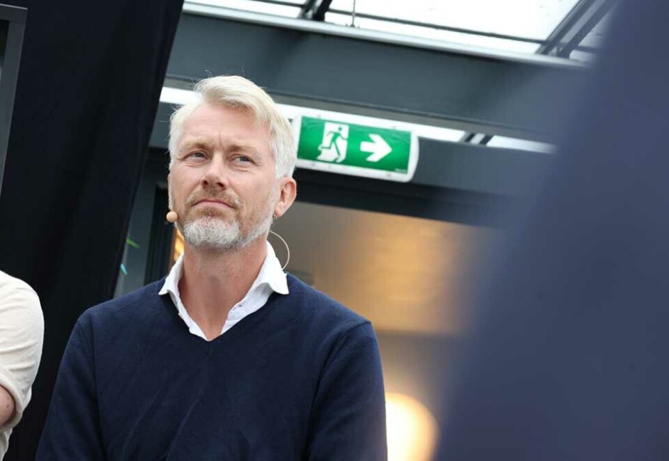 Ikke fornøyd: TV 2-konsernet går tilsynelatende som det suser med en omsetning på over syv milliarder kroner og resultatdobling. Det har likevel vært riktig å kutte 400 millioner kroner, forklarer administrerende direktør Olav T. Sandnes. Foto: Eivor Eriksen