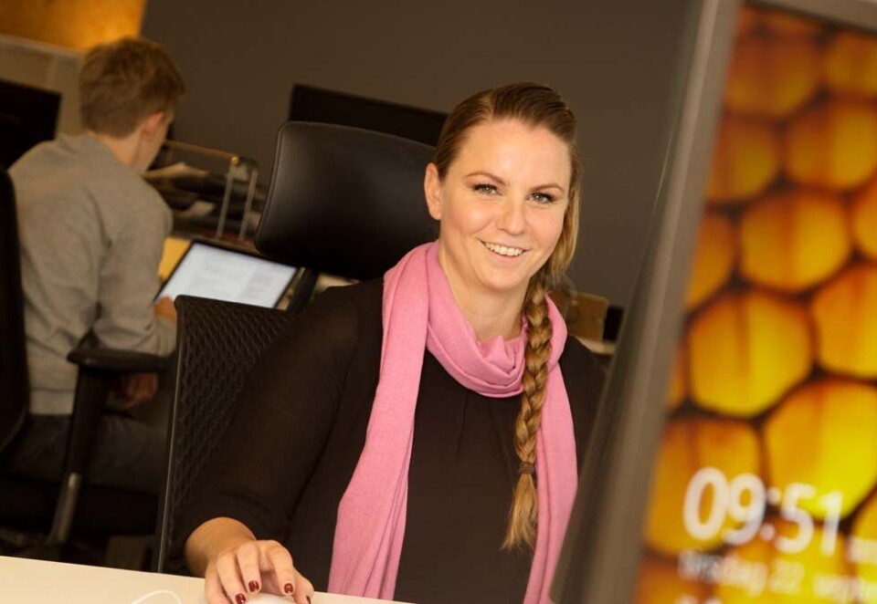 Kan bli Årets Medienavn: Maria Aas-Eng er en av ti kandidater til tittelen Årets Medienavn. Foto: Eivor Eriksen.