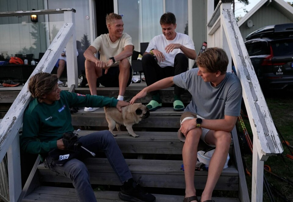 Unike bilder: I TV-serien «Langrennsgutta - Alt eller ingenting» vil Viaplay gi seerne et unikt innblikk i hverdagen til de norske langrennsgutta, og deres vei til verdenstoppen. Foto: Viaplay.