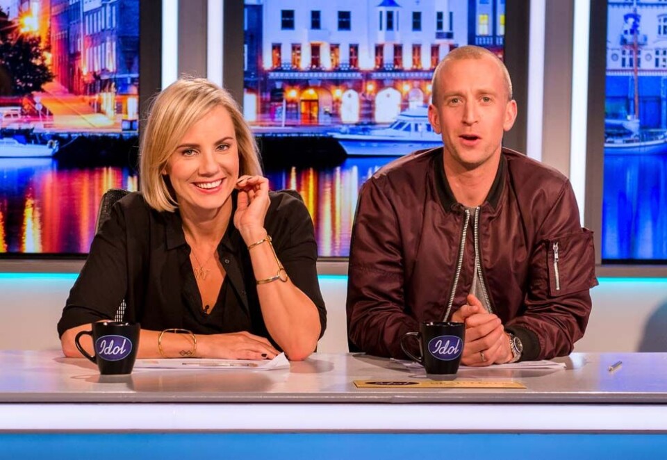 Skal jobbe med Idol: Når Hege Skjerven Johansen starter opp i Fremantle er det for blant annet å videreutvikle Idol. Her ved to av årets dommere Ina Wroldsen og Gunnar Greve.