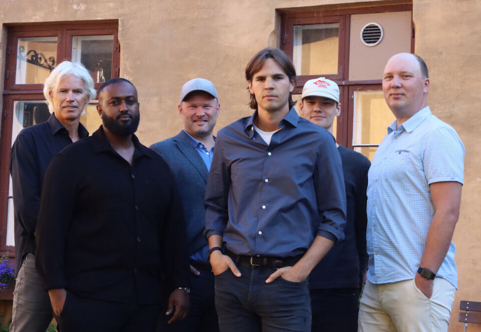 Coright er stolt sponsor av Merkevaredagen 2023.Teamet fra venstre til høyre: Pål Vasbotten, Aman Tesfamichael, Jonas Mangerud, Jonas Vasbotten, Viktor Sakshaug, Maxim Izergin.