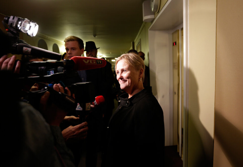 Nytt regelverk: Kulturminister Thorhild Widvey og regjeringen innførte nye regler for pressestøtten i fjor. Det gir mindre støtte til aviser som tjener penger.