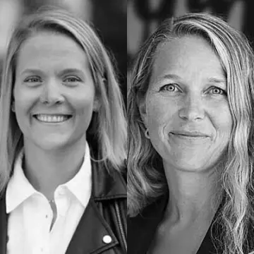 Pernille Pike Lunder Thorbjørnsen og Marte Ramborg 