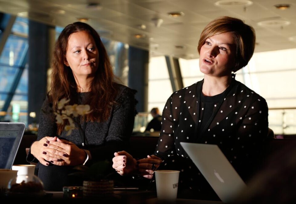 Skal ha reklamebyrå: Sammen med Elisabeth Halmø har Anna Pradzynska allerede gjennomført en byråkonkurranse på mediesiden. Nå er det et fremtidig reklamebyrå som står på spill. - Vi ser fram til etter hvert å lande avtalen med det som skal bli vår kreative partner fremover, sier hun.