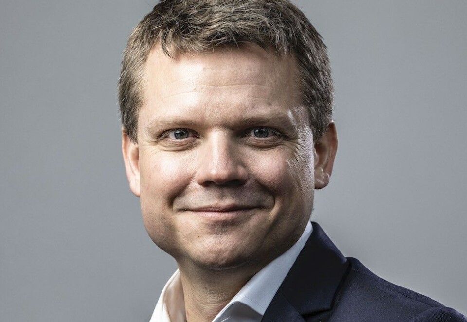 Til topps: Redaktøren i E24 Lars Håkon Grønning gikk til topps i redaktørkåringen til Oslo Redaktørforening. - Vi er blottet for store egoer og solospillere i E24, sier næringslivsredaktøren til Kampanje etter prisutdelingen.