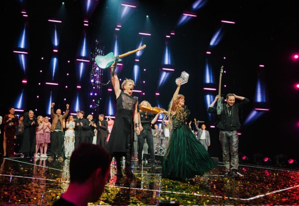 Vant: Gåte kunne slippe jubelen løs etter seier i MGP-finalen lørdag kveld. Foto: Celina Øier / NRK