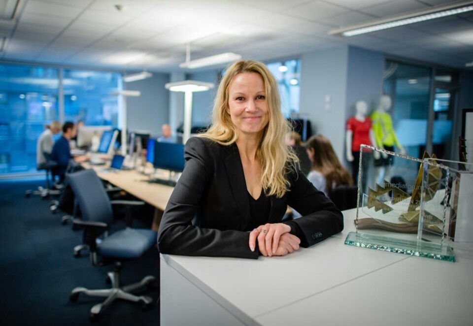 Umettelig behov: - Vi ser et umettelig informasjonsbehov rundt økonomi og forsikring, sier direktør for marked og digitalt salg i DNB, Aina Lemoen Lunde.