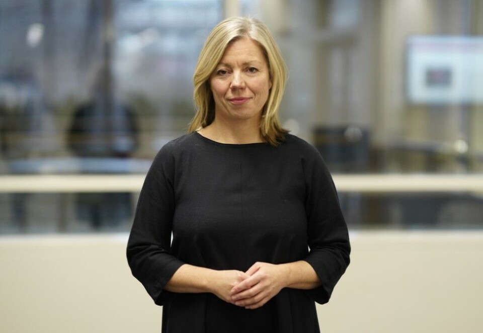 Seiler opp: En av dem som nevnes aller hyppigst som en mulig ny NRK-sjef er Aftenpostens sjefredaktør og administrerende direktør, Trine Eilertsen. Foto: NTB.