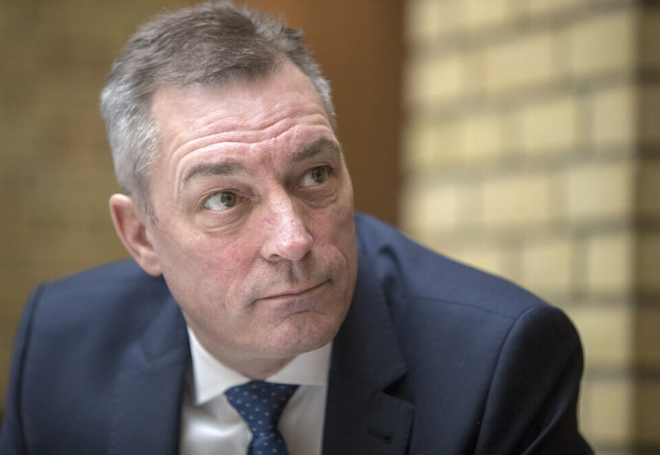 Kritisk: Forsvarsminister Frank Bakke-Jensen (H) sier til NRK at han mener mediedekningen av havariet «tilslører, farger, sminker og fordreier» saken. Foto: Ole Berg-Rusten/NTB Scanpix