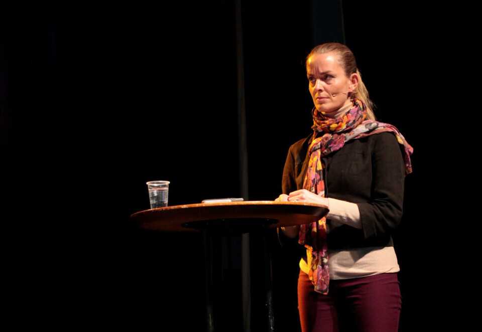 Mener Danmark ligger langt fremme: Redaktør og programleder Hilde Sandvik mener klima fyller en stor del av den politiske debatten i Danmark. Hun sier at med sosialdemokratiske statsministre i alle de skandinaviske landene vil man ha større muligheter til samlet front og samlet politisk mobilisering mot EU på klima- og miljøområdet.
