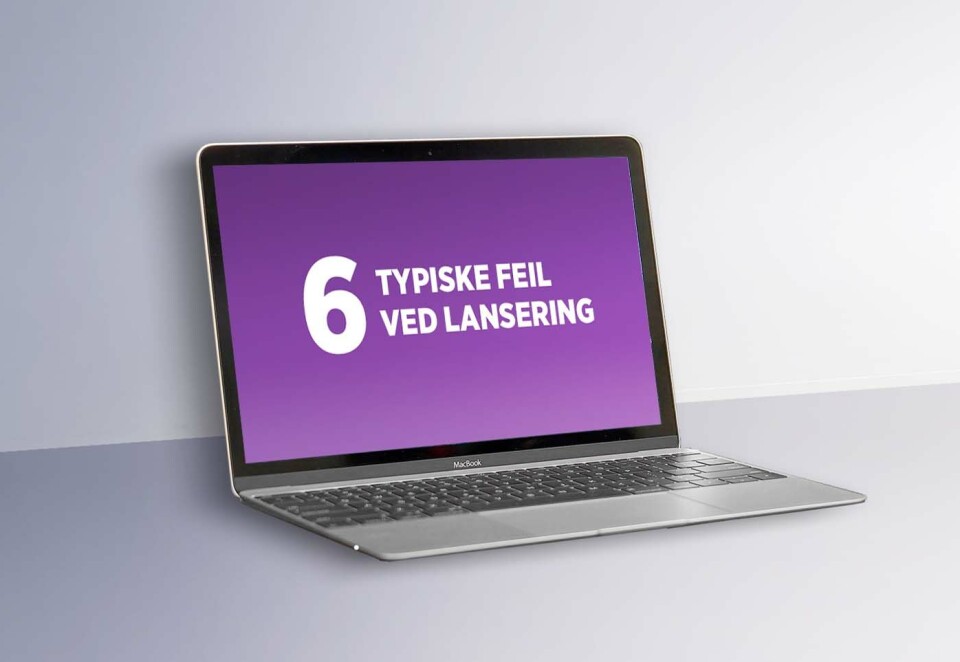 De typiske web-tabbeneDet er fort gjort å snuble når nye nettsider skal på plass