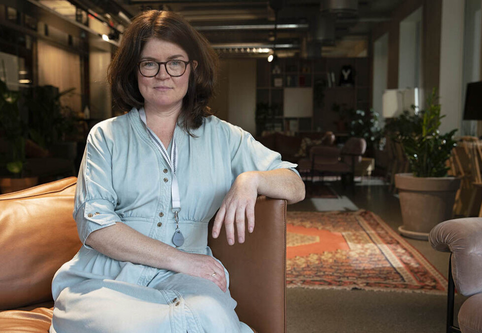 Nok et år med underskudd - men nå peker pilen oppover: Byråleder i Netlife Design, Beth Stensen, sier de nå har stabilisert selskapet etter to tøffe år. I 2021 leverer designbyrået igjen positivt på bunnlinja. Foto: Netlife.