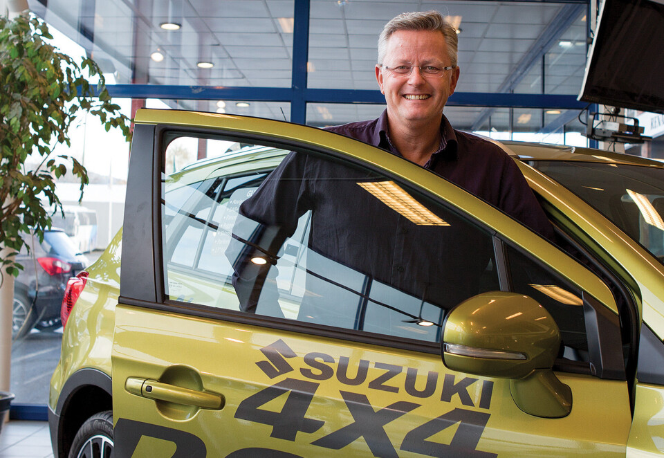 Lars Havre er marketingansvarlig for Suzuki hos RSA biler.