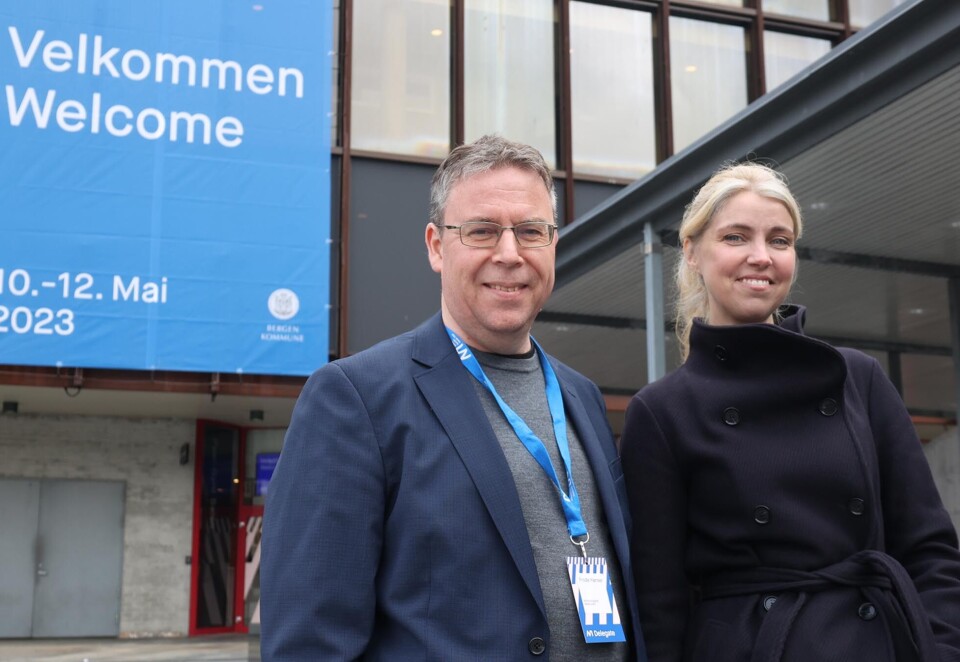 Redaktørbytte: Alexandra Beverfjord gir fra seg redaktørjobben til Frode Hansen og går over i en ren kommersiell rolle hos eieren Aller Media. Foto: Eivor Eriksen.