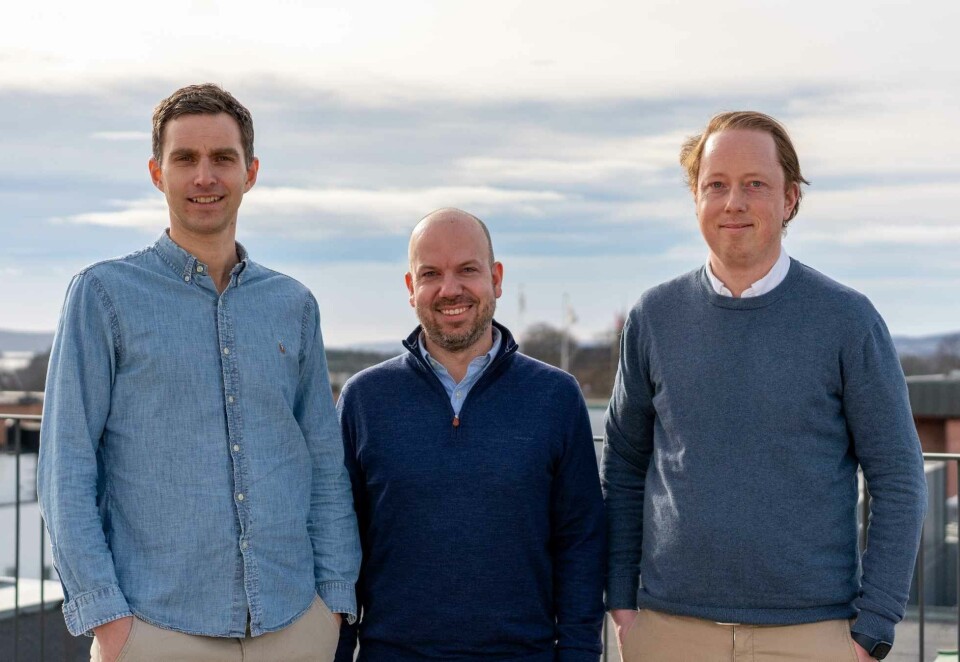 Bygger mediebyrå: Fra venstre: Fredrik Mowinckel (Head of Media), André Gurrik (daglig leder) og Gard Johannessen (medierådgiver) i NoA Connect.