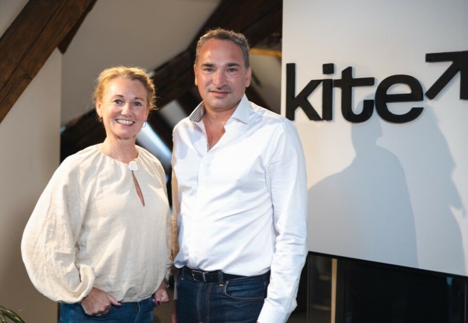 Klar for Kite: Etter nesten 14 år i Gyro blir nå Mark Olman en del av laget til Trude Linge i Kite.