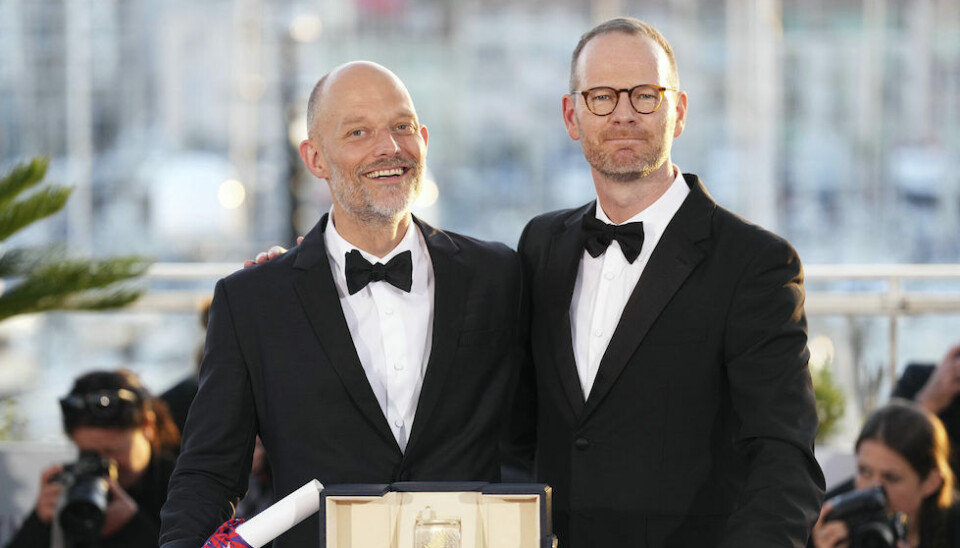 Vant gjev pris: Eskil Vogt og Joachim Trier kunne glede seg over seiersdryss i Cannes, men Vogt er bekymret for utsiktene til norsk filmbransje. - Man begynner på null hver gang på hver produksjon, sier Vogt.