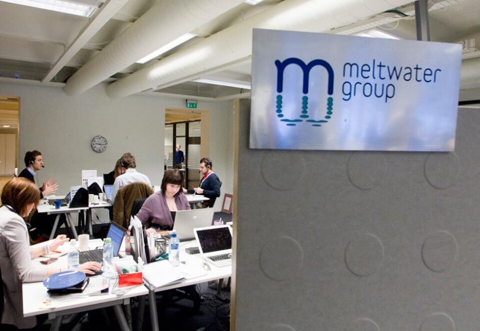 Norsk selskap: Medieovervåkning av norske aviser var lenge en av de største tjenestene til Meltwater som siden har blitt et globalt teknologiselskap med langt flere forretningsområder innenfor medieinnsikt og analyse. Foto: Berit Roald / NTB