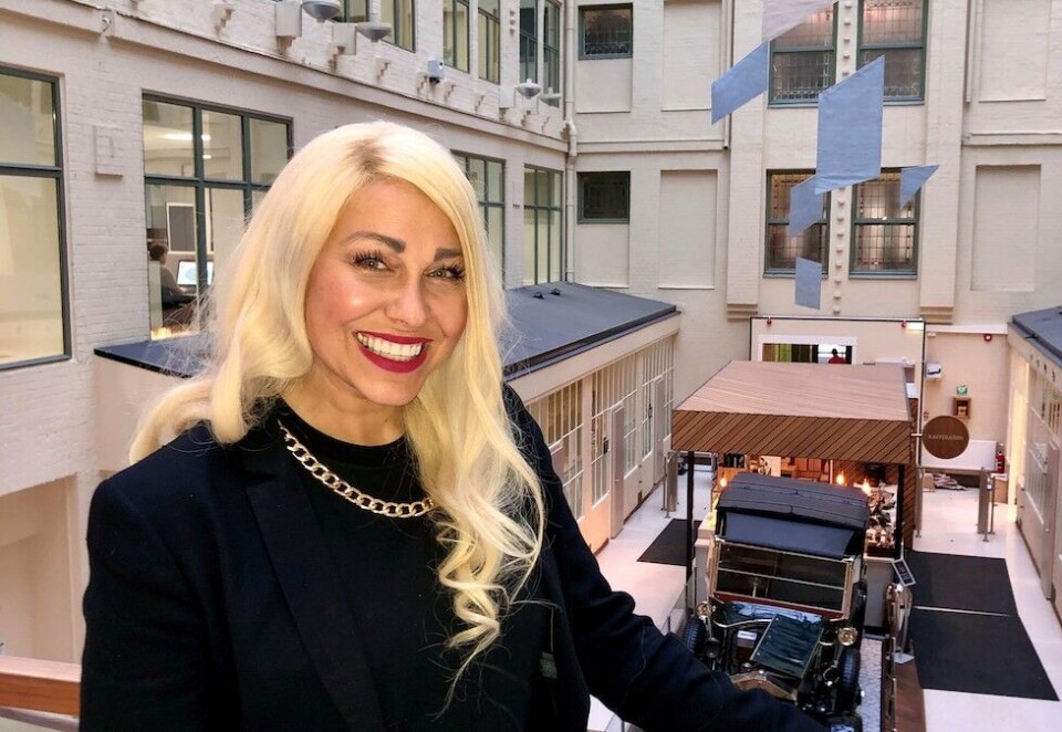Bytter bransje: Etter nesten ti år i Viken Skog, er Linda Camilla Strømsod klar for nye utfordringer i byråbransjen. Her er hun på plass i BCWs lokaler i Oslo.