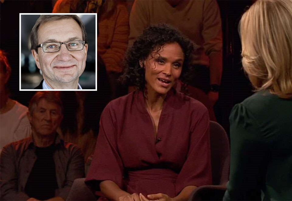 Kritisk: Torsdag må NRK gi Kringkastingsrådet en redegjørelse for hvilke regler som gjelder egne ansattes gjestedeltagelse i NRK-programmer. Trygve Aas Olsen (innfelt) er kritisk til at NRK ikke har egne regler for dette. Faksimile: NRK