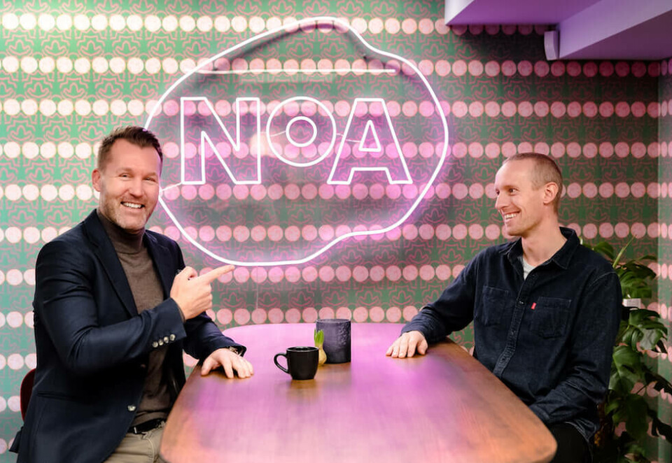 Ved godt mot: Kay Bjørnvik og Håkon Tønnessen ser lyst på fremtiden til NoA Ignite, selv om de erkjenner at navnebyttet ikke har gått knirkefritt.