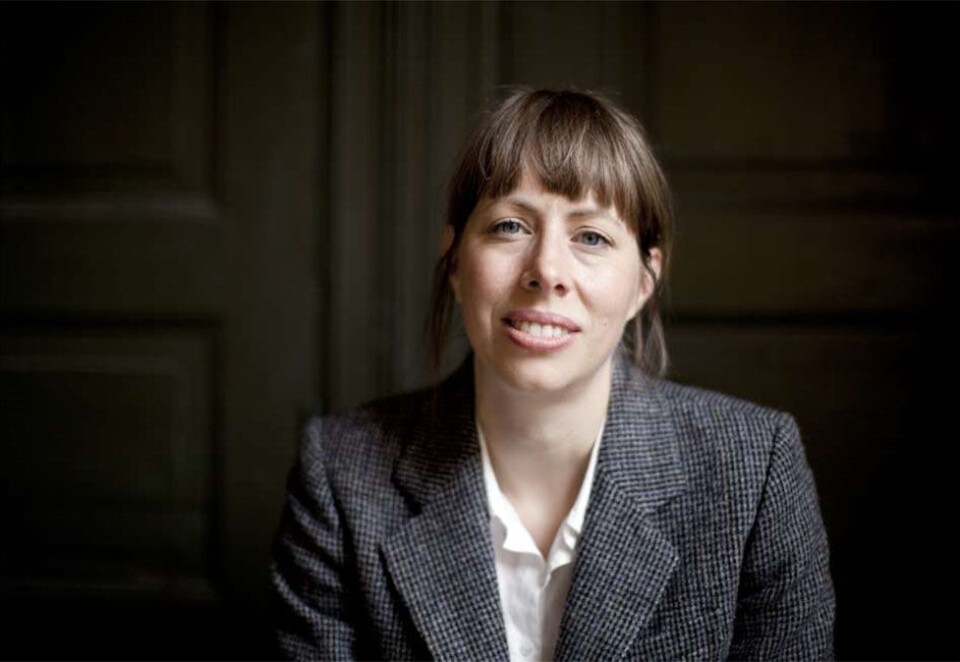 Kommer ikke til å trekke seg: Redaktør i Morgenbladet, Anna B. Jenssen, står fast ved at hun ikke vil trekke seg.