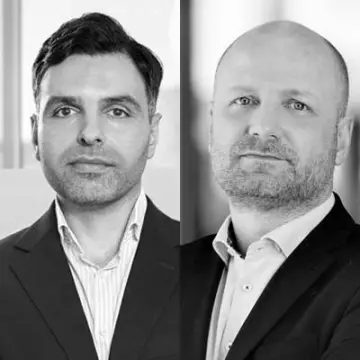 Mahmoud Mustapha og Jon Espen Nergård 