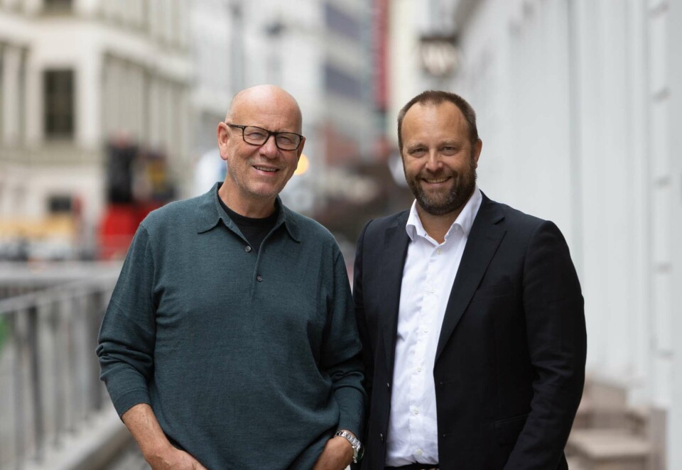 Ny utvikling: Try-gründer Kjetil Try og konsernsjef Sindre Beyer har ingen planer om å gi slipp på en av byråets største kunder, selv om Reitan Retail kjøper seg inn i en av deres konkurrenter.