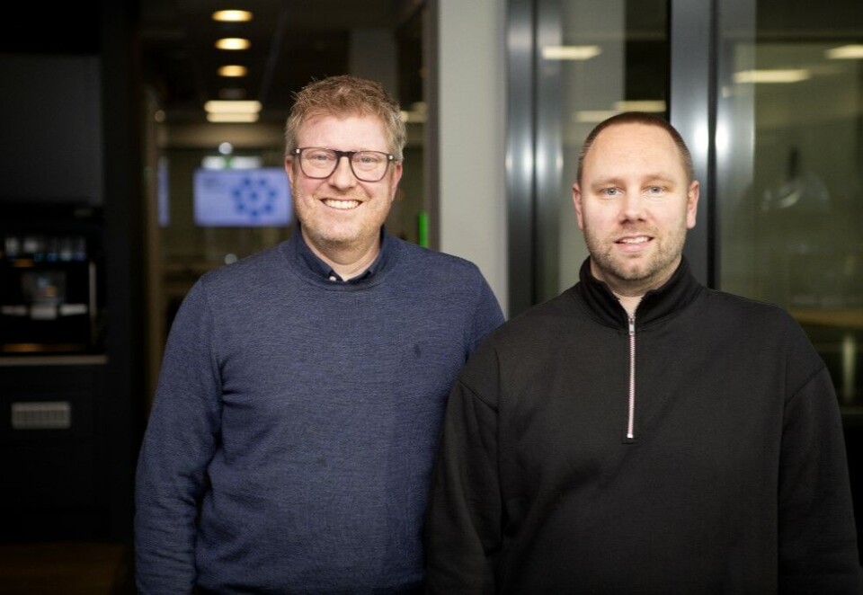 Ansetter: Daglig leder i Spirit, Kristoffer Broeng Gjennestad ansetter tidligere byråleder Jens Sjöberg som seniorkonsulent. Sjöberg kommer sist fra jobben som byråleder i det nå nedlagte Very Agency. Foto: Thomas Anfinsen.