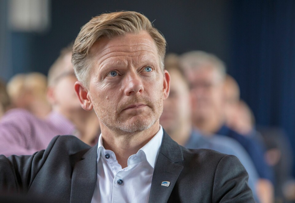 Skuffet: Tage Pettersen er skuffet over at regjeringen ikke kommer med noen justeringer i momsforslaget de lanserte tidligere i år. Bildet er fra en annen anledning. Foto: Ole Berg-Rusten/NTB