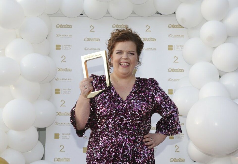 TV-bransjens Midas: Else Kåss Furuseth har vunnet prisen for beste underholdningsprogramleder i tre på råd, for tre ulike TV-programmer. Foto: Eivor Eriksen
