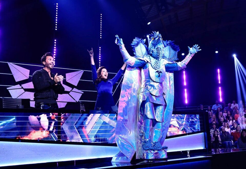 Har draget på seerne: «Dragen» fikk dommerpanelet på beina med sin tolkning av «I Wanna Be Your Slave» av Måneskin. Foto: Julia Marie Naglestad/NRK