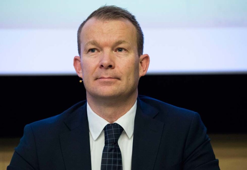 Kritisk: Konserndirektør for kommunikasjon og marked, Thomas Midteide, mener Hans-Petter Nygård-Hansen henger ut kollegaen sin på Facebook. Foto: Mariam Butt/NTB scanpix