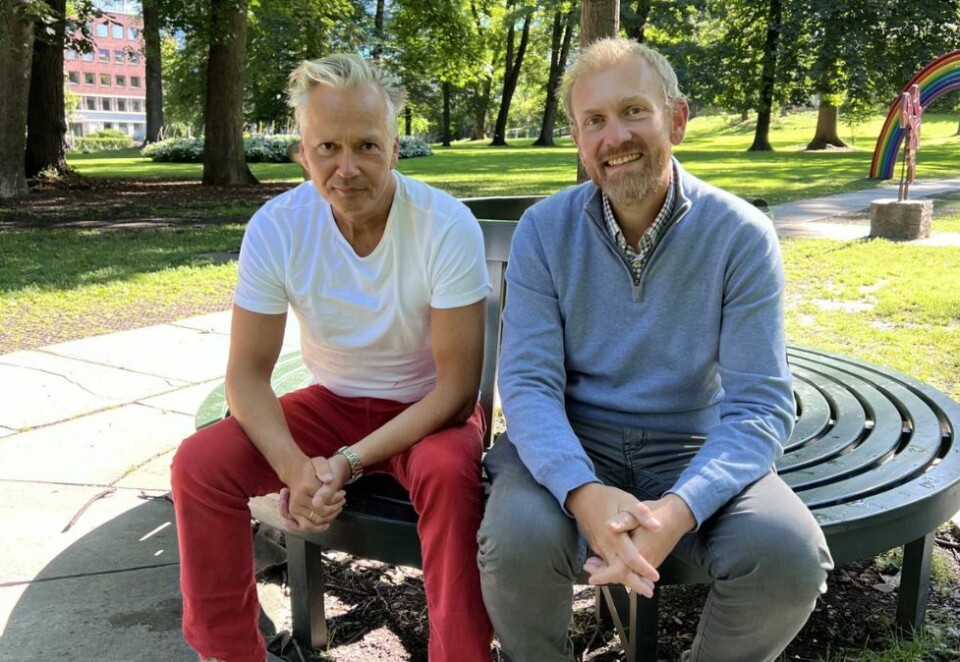 Nytt tilskudd: Byråleder for SDG/TBWA, Nicolay Jernberg, sammen med Espen Hermansen som nå går inn den nyopprettede stillingen som Head of Growth.