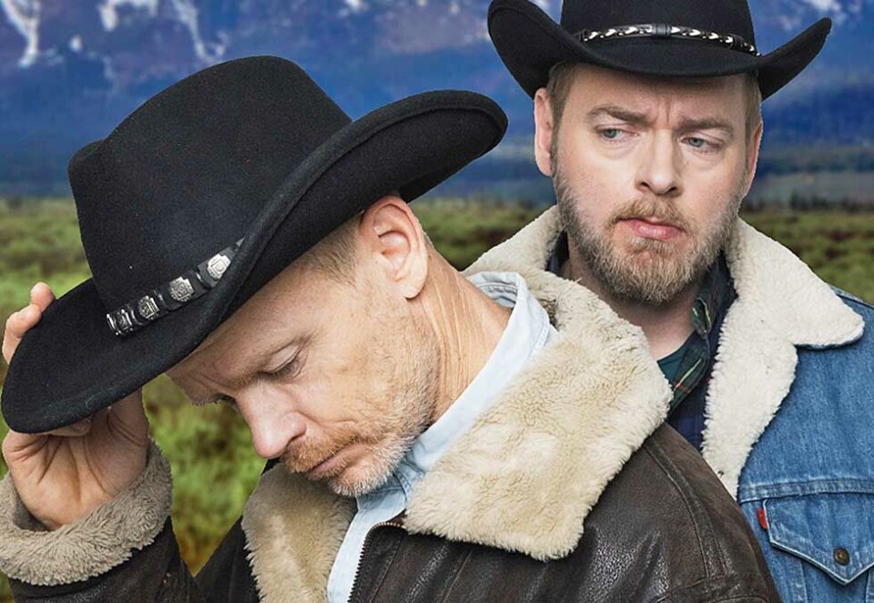 Podkastprofiler på Podme: To av profilene til Podme er Harald Eia og Tore Sagen. Foto: Podme.