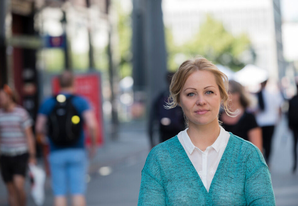 Skreller vekk klimamillioner: Eivor Evenrud og Rødt Oslo fikk gjennom sitt forslag om å kutte 25 millioner kroner fra Miljøhovedstadsårets budsjetter. Flere av disse midlene skulle gå til å avslutte kommunikasjonskampanjer. Foto: Christopher Neumann Ruud.