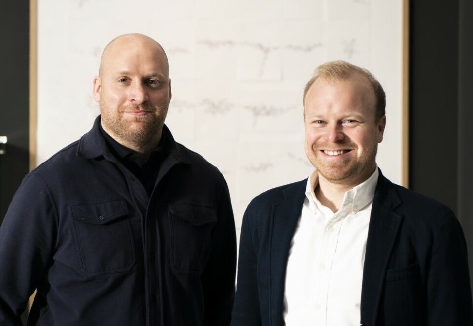 Ansetter: Fuse styrker seg på sport og Marius Ramdahl (t.v) har ansatt Fredrik Samuelsen som sportssjef.