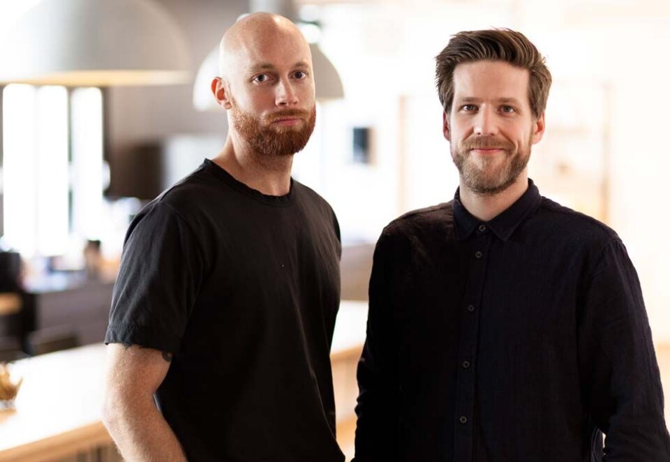 Effektive forfattere: To Kitchen-ansatte har skrevet bok om hva slags reklame som virker. - Altfor mye gjøres uten at man vet om det virker, sier Anders Hopsø Erikson (til venstre) og Espen Haugen.