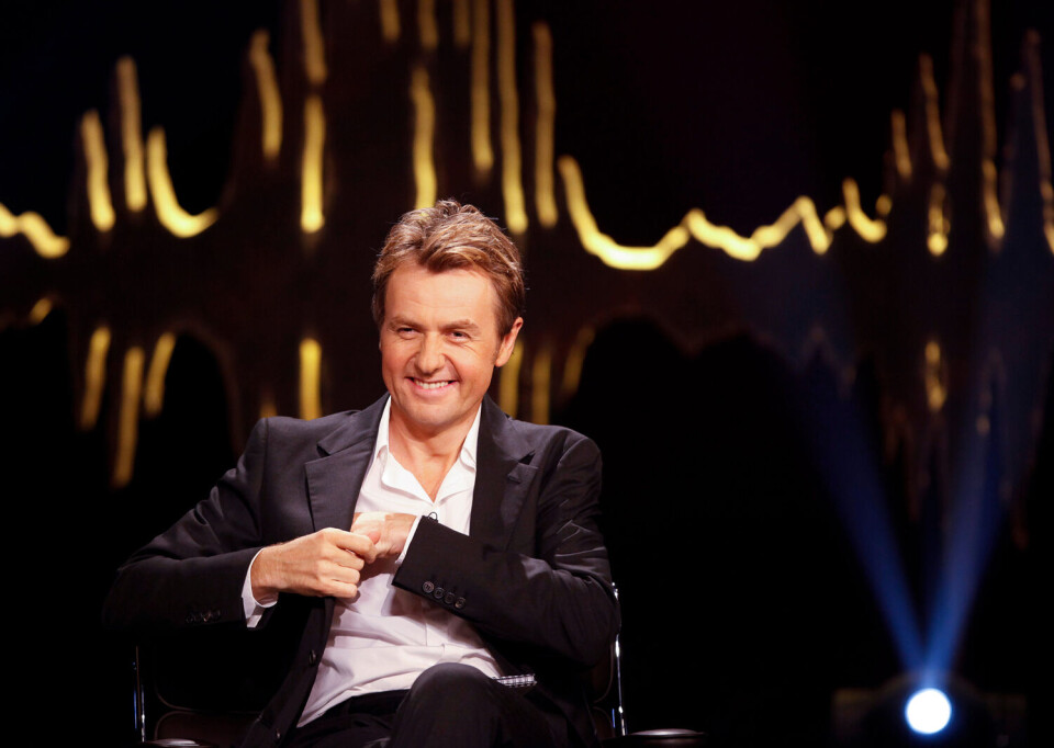 Dra ned antall sesonger: Fredrik Skavlan fortsetter med «Skavlan» på TV 2 og SVT i ytterligere to år, men fra og med neste år blir kun én sesong per år. Foto: TV 2.