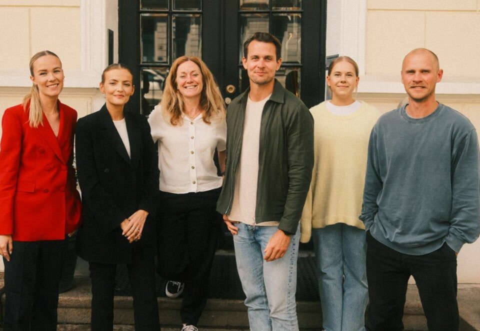 Tar plass: Fra venstre: Rebecca van Vuuren, Vilde Vangen Lindqvist, Vilje Mohn, Aleksander Hetland, Marte Sønsterud og Torstein Skogedal. Foto: 24SevenOffice/Smeh
