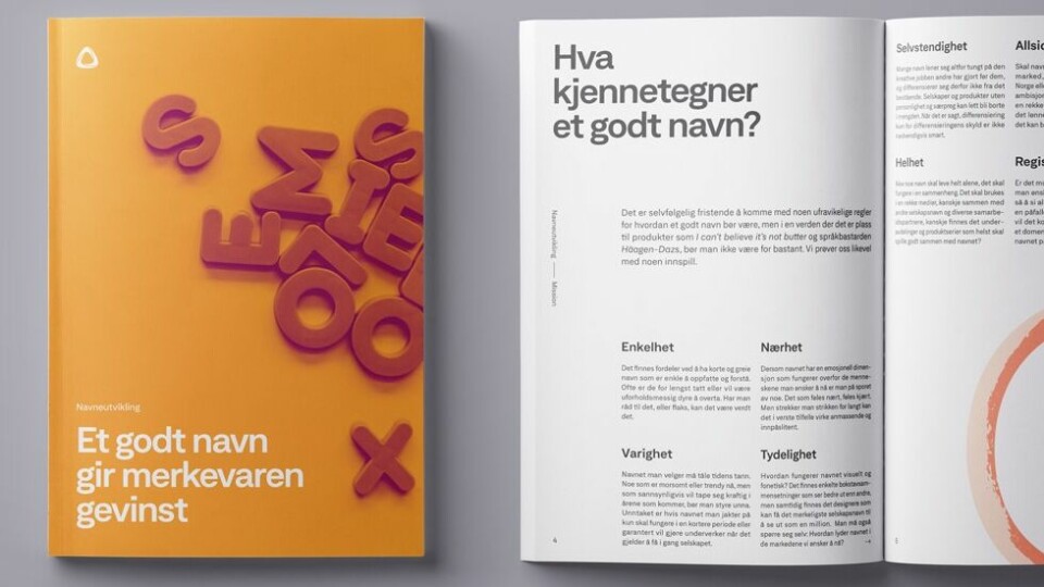 Et godt navn gir merkevaren økt gevinst