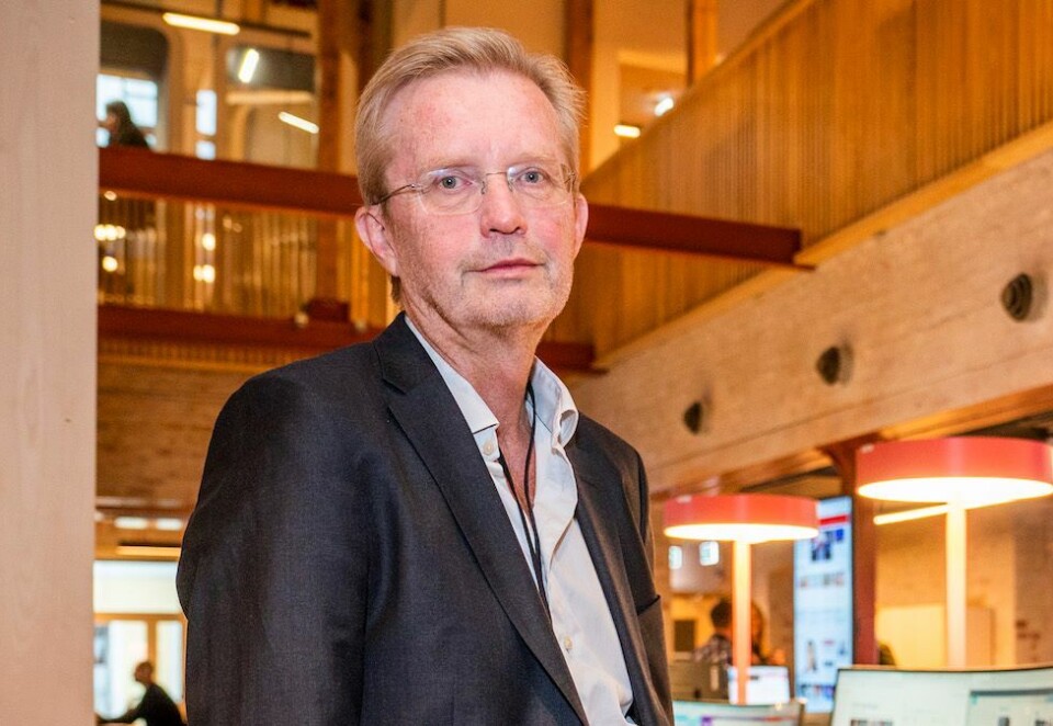 Støtter Polaris-sjefen: Direktør for Trykk og distribusjon i Amedia, John Kvadsheim.