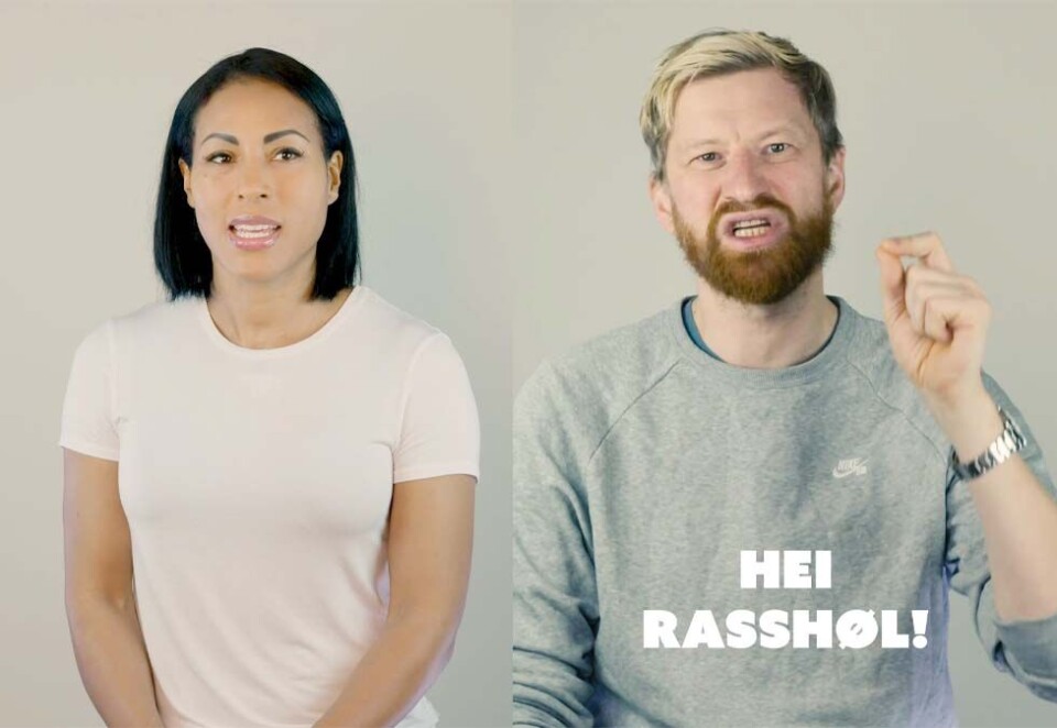 Stiller opp for Care: Bokseren Cecilia Brækhus og Odd-Magnus Williamsson er blant kjendisene som har stilt opp for Care i deres nye likestillingskampanje.