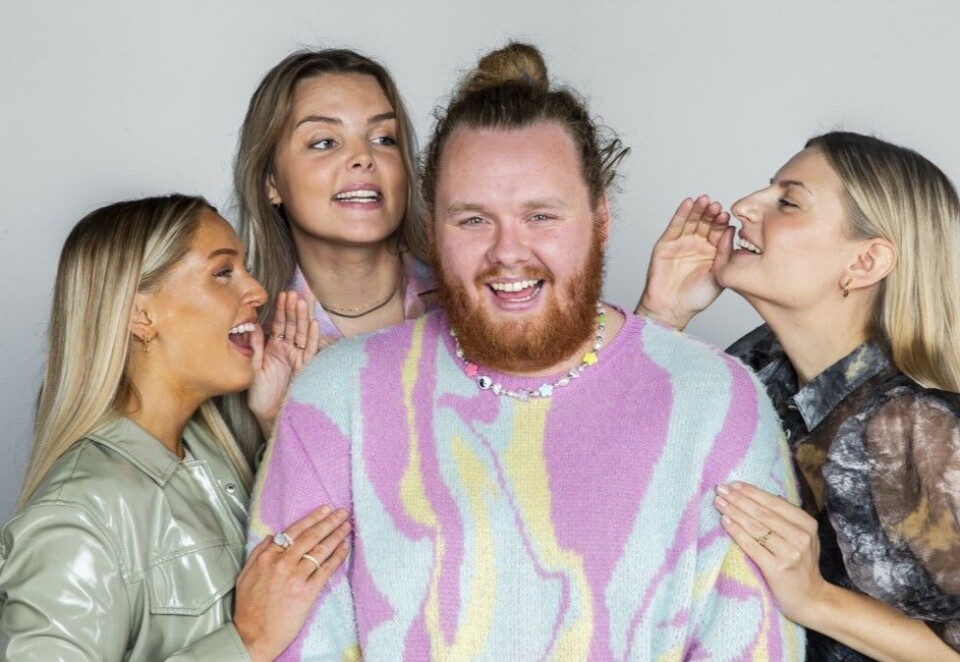 Ny VG-satsing: Siri Berge Christensen (f.v.), Maria Støre, Steffen Pettersen og Anne Bjørg Vaa har blitt en del av VGs nye storsatsing på underholdningsjournalistikk. Foto: Espen Sjølingstad Hoen/VG