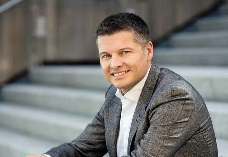 Med i WhatsApp-gruppe: Styreleder og partner i Corporate Communications, Geir Bjørlo, har havnet på listen av navn som er medlemmer i en hemmelig diskusjonsgruppe på WhatsApp, startet av investor Øystein Stray Spetalen. I gruppen diskuteres det friskt rundt både Arbeiderpartiet og klimabevegelsen. Foto: Corporate Communications