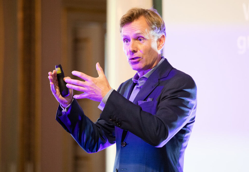Kommer til Media Business: Berkeley-professor Morten Hansen var nylig tilstede på kongehusets konferanse for unge leder og talenter. Til høsten kommer den norske forfatteren til Media Business for å snakke om hvordan best konkurrere på den digitale arenaen. Foto: Scanpix.